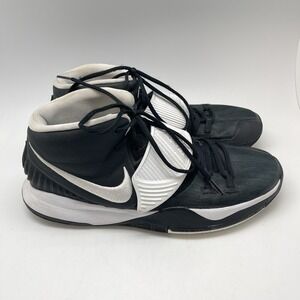 Nike Sneakers Mens 13 Kyrie 6 TB CW4142-001 Oreo Black Athletic Basketball Shoes